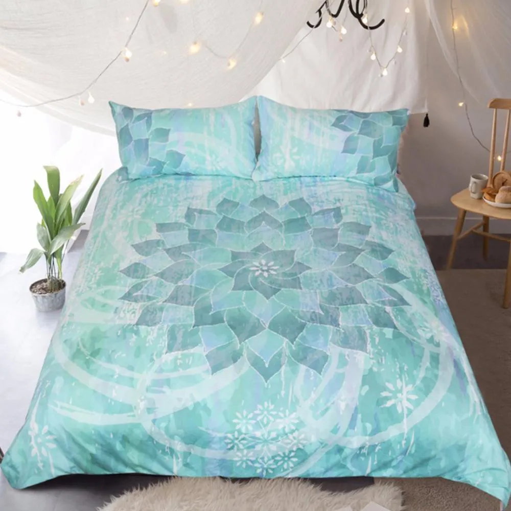 The Ocean Hues Duvet Cover Set