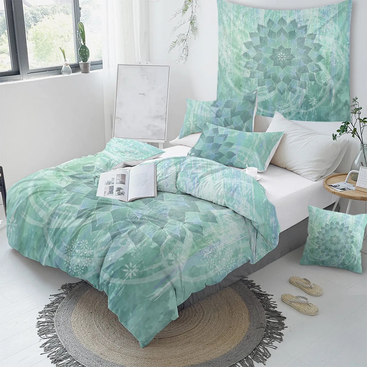 The Ocean Hues Duvet Cover Set