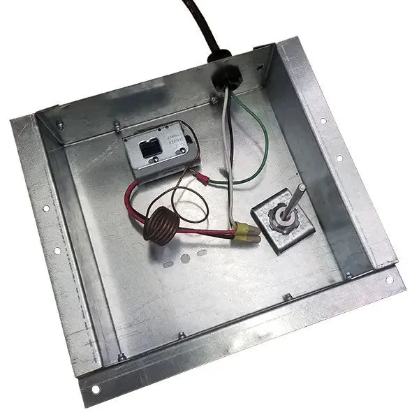 Thermostat Assembly for Thermostat Controlled Fans or Ultra Low Heaters