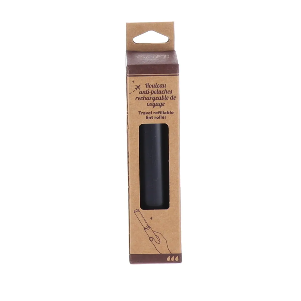 Travel Lint Roller - Black