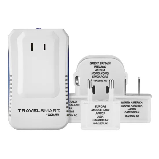 TRAVEL SMART® BY CONAIR CONVERT-IT-ALL CONVERTER AND WORLDWIDE ADAPTER SET