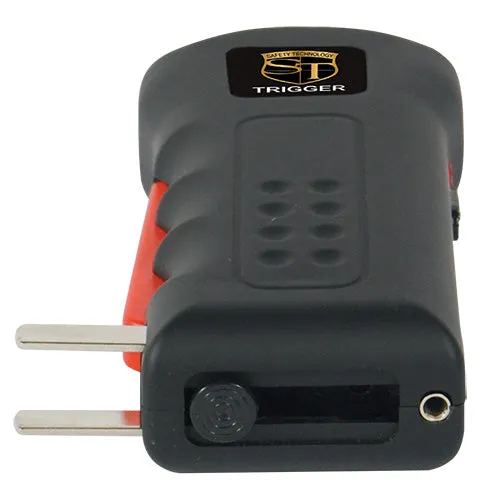 Trigger 75,000,000 Stun Gun Flashlight With Disable Pin.