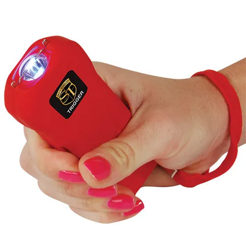 Trigger 75,000,000 Stun Gun Flashlight With Disable Pin.