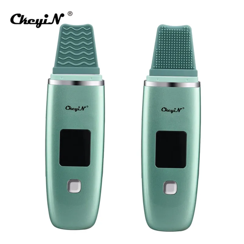 Ultrasonic Skin Scrubber Facial Cleaner