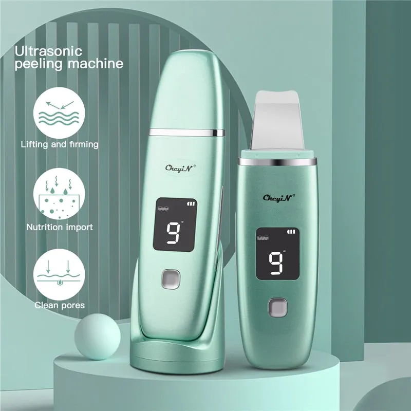 Ultrasonic Skin Scrubber Facial Cleaner