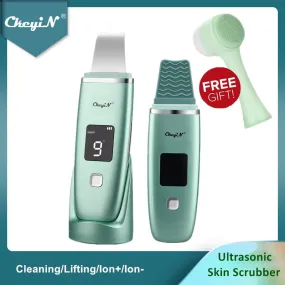 Ultrasonic Skin Scrubber Facial Cleaner