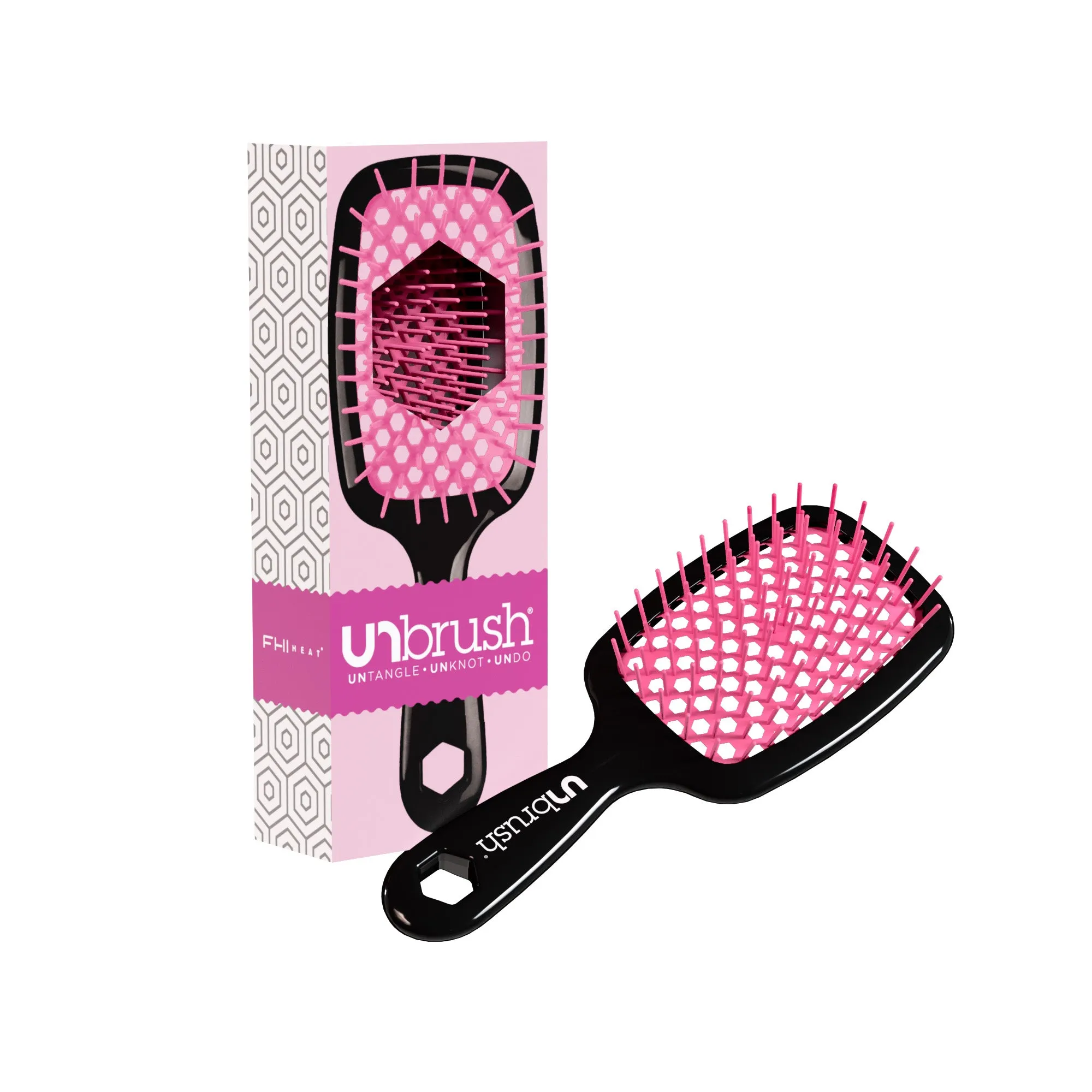 UNbrush Detangling Hair Brush - Cherry Blossom