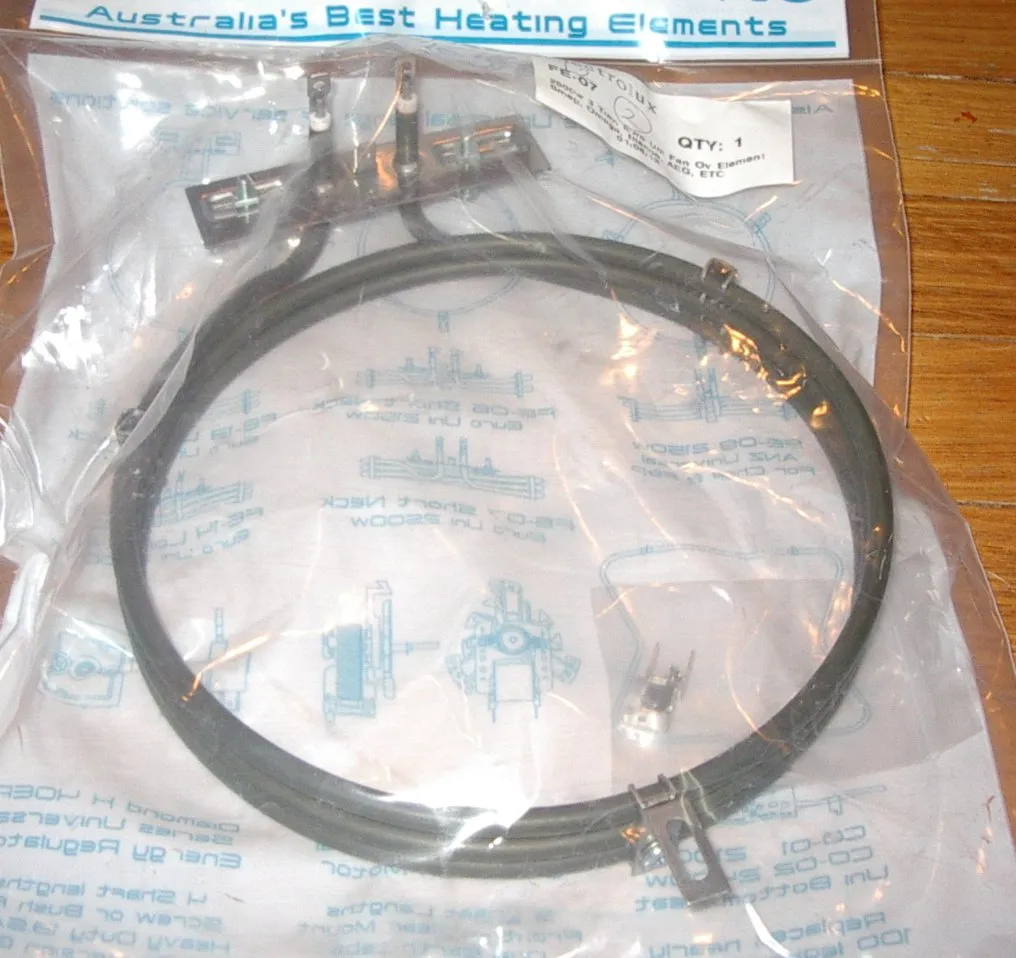 Universal 2500Watt Fan Forced Oven Element - Part # FE-07