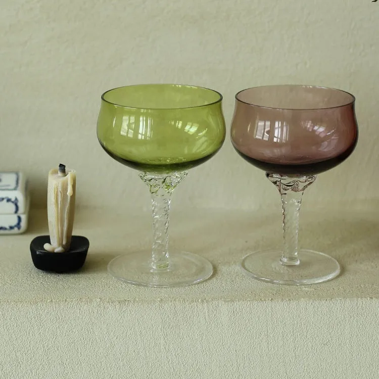 Vintage Wine Glasses