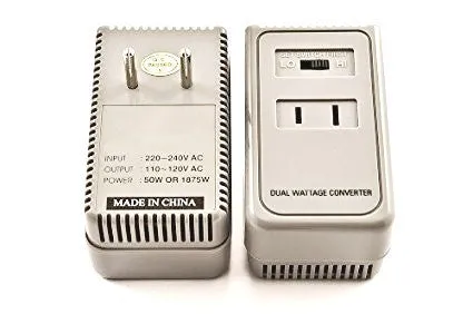 VM-1875 Step Down Voltage Converter 50/1875 Watt 220v Foreign Travel