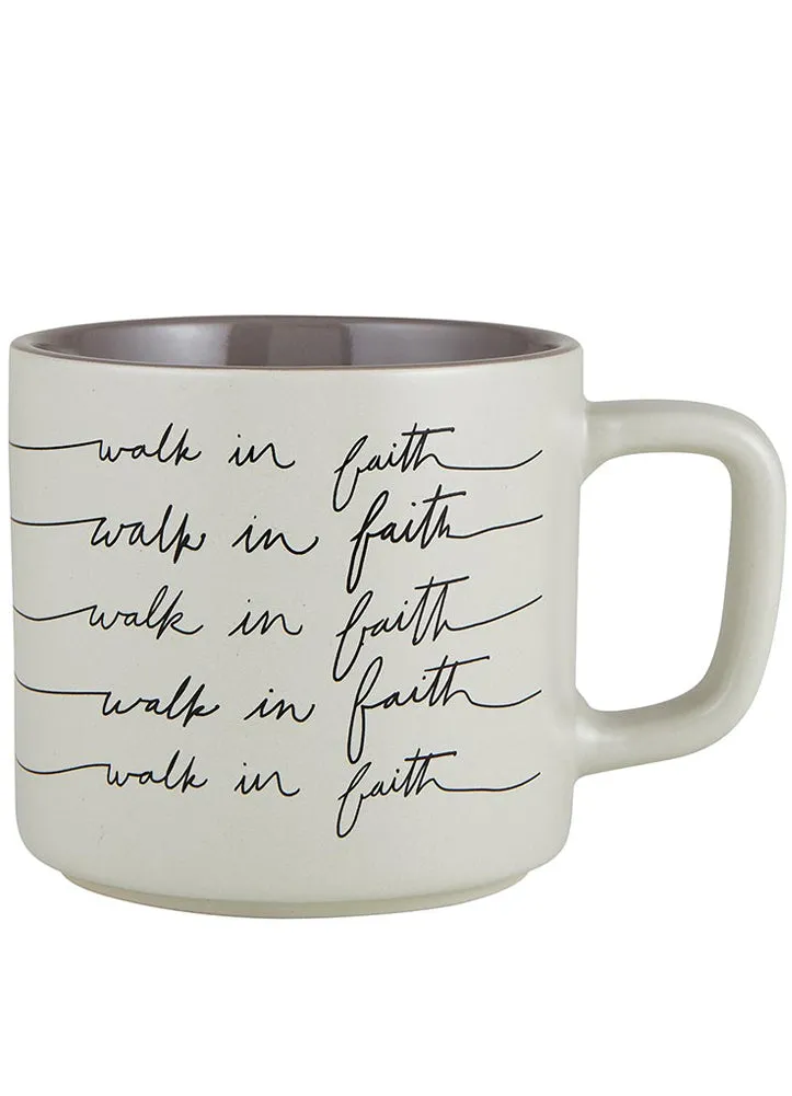 Walk in Faith 14 oz Mug by Faithworks