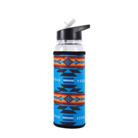 Water Bottle w/ Printed Sleeve - Southwest Design