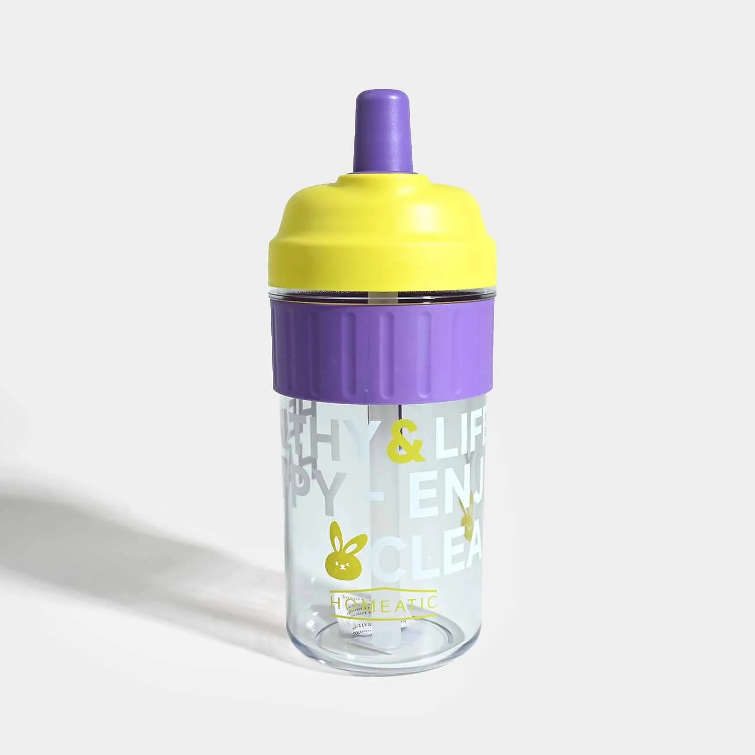 Water Bottle With Straw | 850ML