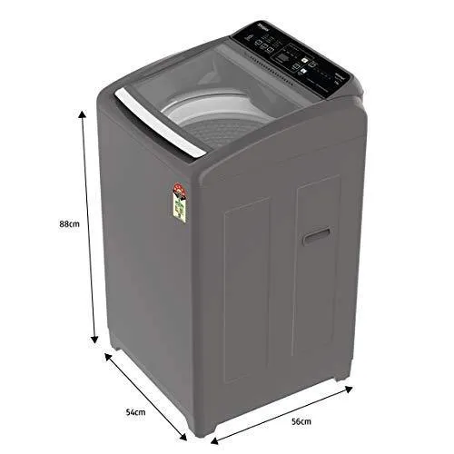 Whirlpool 7.5 Kg 5 Star Royal Plus Fully-Automatic Top Loading Washing Machine (WHITEMAGIC ROYAL PLUS 7.5, Grey, Hard Water Wash)