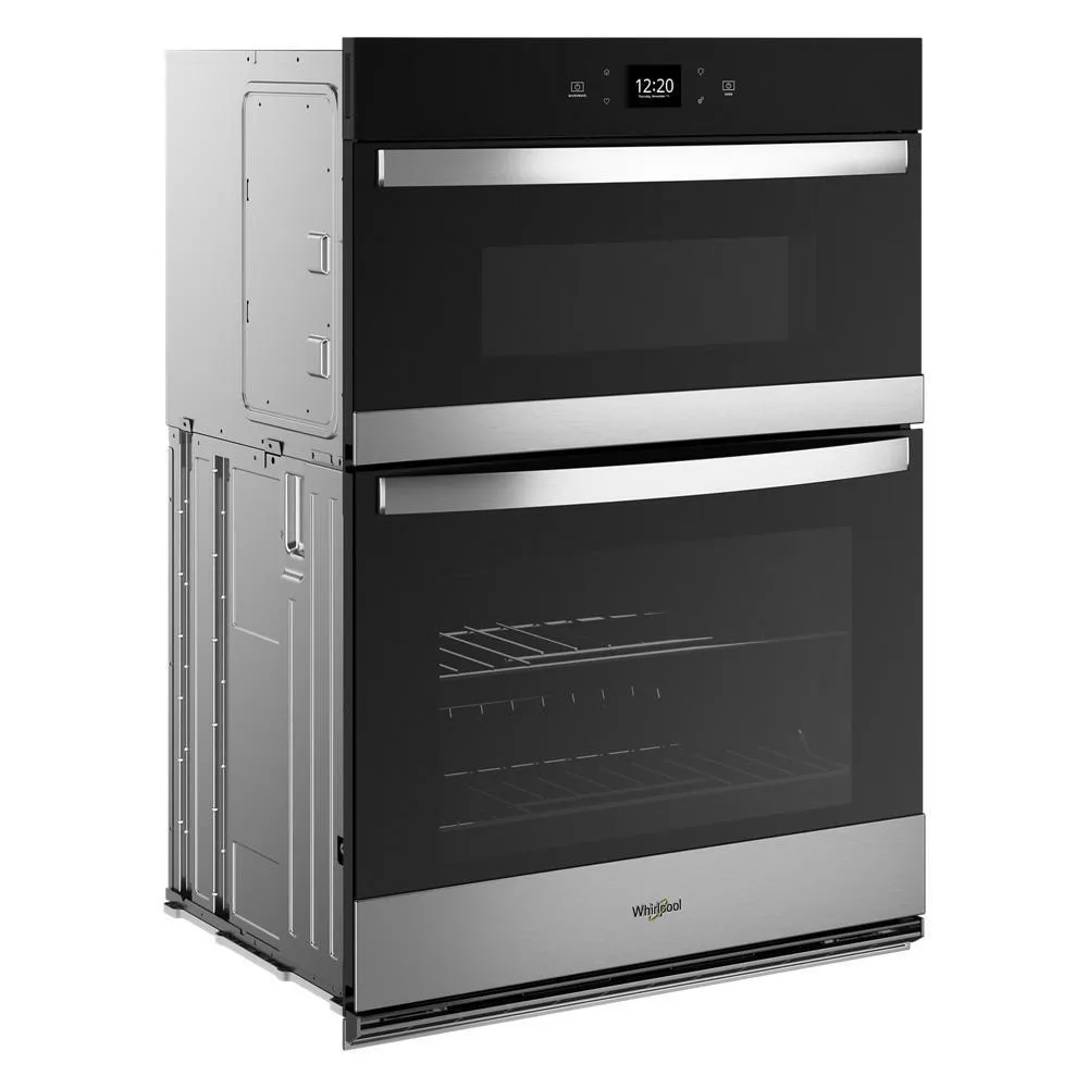 Whirlpool WOEC5030LZ 6.4 Total Cu. Ft. Combo Wall Oven with Air Fry When Connected*