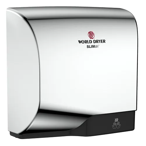 WORLD DRYER® L-970 SLIMdri® ***DISCONTINUED*** No Longer Available in Polished Chrome - Please see WORLD L-972A, L-973A, or Q-972A2