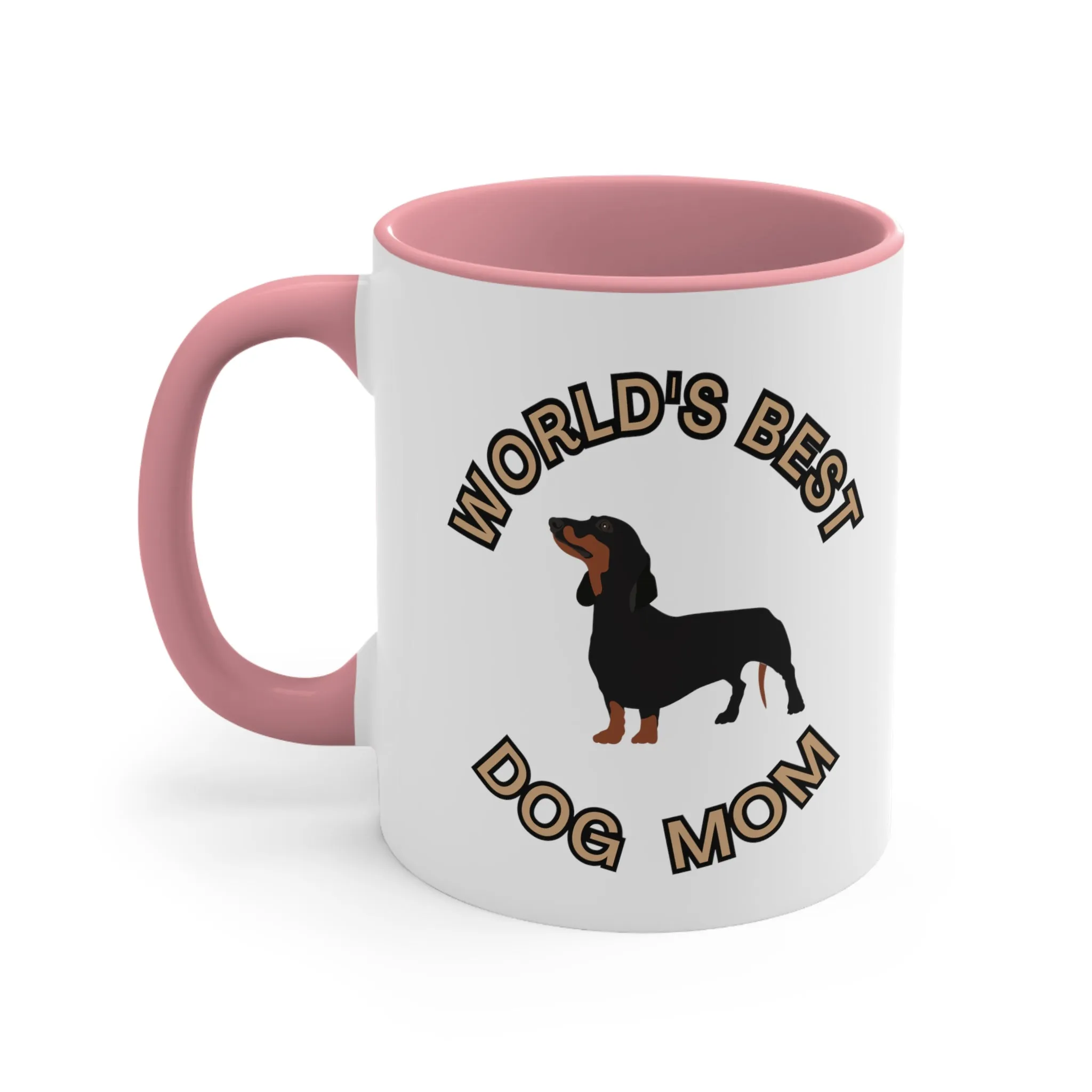 World's Best Dog Mom Multi-Color Coffee Mug Gifts for Dog Owners