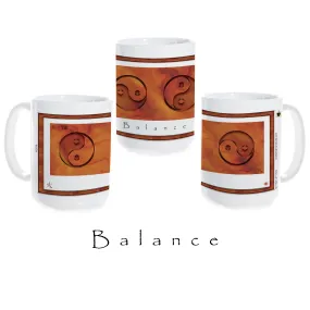 Yin Yang Coffee Mug "Fire" (Balance)