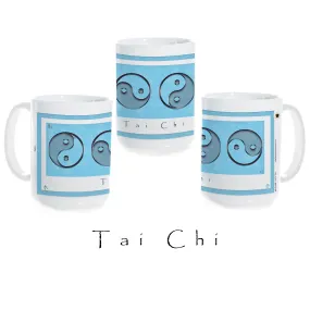 Yin Yang Coffee Mug "Water" (Tai Chi)